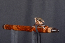 Amboyna Burl Native American Flute, Minor, Mid B-4, #T5K (11)